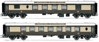 Class 5BEL Pullman Brighton Belle 1934 3-Car coach pack in LB&SCR Umber and Cream Pullman livery