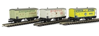 HN6019 Beer transportation wagon set - 3 different brewerys