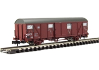 HN6087 Closed wagon Gbs 252 brown chassis DB