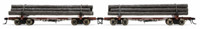 HR6628 Log Cars, McCloud River #1205/1207 - pack of 2