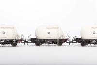 CIE 4-wheel cement 'bubble' carriers in CIE white - Pack of 3 - D