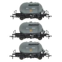 CIE 4-wheel cement 'bubble' carriers in CIE grey - Pack of 3 - J