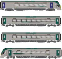 IE 22000 Class 'ICR' 4-car unit in Irish Rail grey & green (post-2020 with blue doors/ cycle graphic) - Digital Sound Fitted