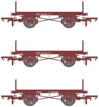 12 ton PWD flat wagons in CIE bauxite - Pack 1 - Set of 3