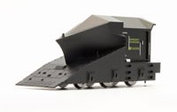 BR Independent Snowplough in BR plain black with no wasp stripes - ADB965206
