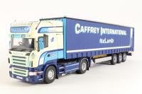 J5675 Scania R and Curtainside Trailer "Caffrey International Ireland" Modelzone Exclusive