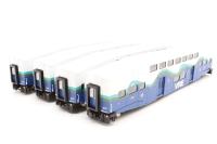 K-4636 Bombardier VRE Commuter Car Set