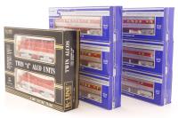 K1421 'Texas Special' train pack with twin Alco PA diesels and six passenger cars - 3-rail AC