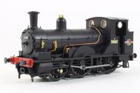 Class 0298 Beattie well tank 2-4-0T 30587 in BR black (DCC fitted)