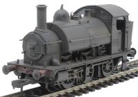Class 1361 0-6-0ST 1365 in BR black with late crest - heavily weathered