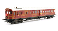 GWR Steam Railmotor number 93 in GWR Crimson Lake as preserved. (Kernow Exclusive)
