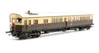 GWR Steam Railmotor number 97 in GWR Chocolate and Cream. (Kernow Exclusive)