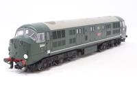 Class 41 Warship D604 "Cossack" in BR Green with no yellow ends, headcode disks and mesh grilles. (Kernow Exclusive)