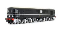 Bulleid 1-Co-Co-1 10201 in BR Black with early emblem. (DCC Sound Fitted)