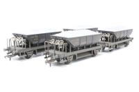 Dogfish ballast wagon in BR black - Weathered - Pack of 4 - Exclusive to Kernow Model Rail Centre