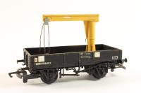 KB100 Mobile Crane wagon ADM476401 - converted from Hornby wagon
