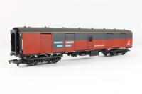 KB117 NBA courier vehicle 94455 in RES red/grey - Hurst Conversion from Replica coach