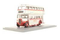 KB290 AEC Weymann/Titan PD2 Hybrid made from 2 separate Die-cast models in Silver Star Motor Services Livery.
