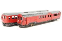 KB905 London Underground 'Standard Stock' 2 car set - built from unknown whitemetal kits