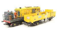 KB928 Pair of track maintenance wagons in Network Rail livery