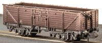 KNR-10 8-plank LWB open wagon with sheet rail - plastic kit