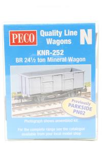 KNR-252 BR 24 ton steel mineral wagon - plastic kit