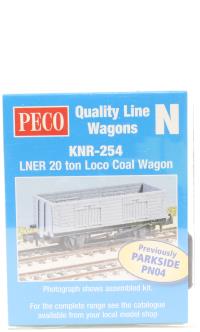 LNER 20 ton loco coal wagon - plastic kit