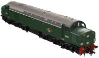 Class 40 D326 in BR green with no yellow ends 'The Great Train Robbery'