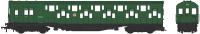 Class 4-DD Double-Decker 4002 in BR green with no yellow ends