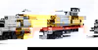 KRM-HUN-OO-R-72 Hunslet Bo-Bo in British Steel Yellow/Blue No.72 Diesel Locomotive