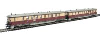 L112513 Class VT137 099 & VS145 135 of the DRG in maroon & beige livery