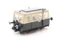 L133000 Track inspection car #625033 in green & cream of the +ûBB