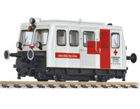 L133041 Motor draisine, ÖBB, Österreichisches Rotes Kreuz, white, Ep.VI