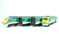 Class 43 HST in Midland Mainline teal livery 4 car train pack 43058 & 43059 "Midland Pride"