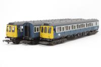 Class 117 3-Car DMU in BR Blue & Grey W51334 W59493 & W51332