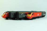 Class 43 HST in Virgin livery 4 car train pack 43160 & 43090 "Storm Force" 