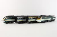 Class 43 HST in First Great Western Fag Packet livery 4 car pack 43172 & 43009