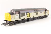 Class 37 37702 "Taff Merthyr" in Railfreight Coal grey