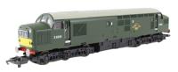 Class 37 D6999 in BR green