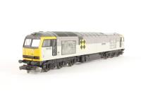 Class 60 60032 'William Booth' in Railfreight Coal grey