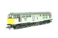 Class 31 Diesel. 31105 Transrail triple grey "Bescot TMD"