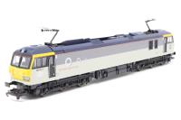 Class 92 92017 'Shakespeare' in Railfreight grey