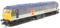 Class 47 47375 'Tinsley Traction Depot' in Railfreight Distribution grey