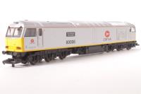 Class 60 diesel 60006 "Scunthorpe Ironmaster" in Corus livery