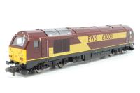 Class 67 67003 in EWS livery