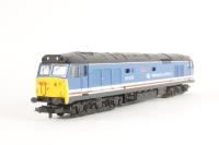 Class 50 50034 'Furious' in revised Network SouthEast blue