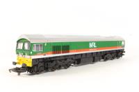 Class 59 59002 Alan J Day in Mendip Rail green and orange limited edition of 750
