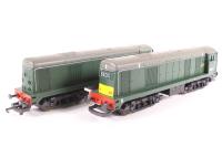 Class 20 Twin Pack D8020 & D8163 in BR green