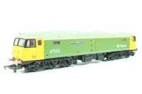 Class 47/4 47522 "Doncaster Enterprise" in Parcels LNER green with flush both ends