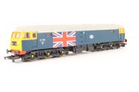 Class 47 47163 BR blue with Union Jack